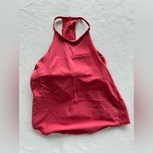 Lululemon Flowy Tank Top with Built in Bra *Adjustable - Red - Size 4